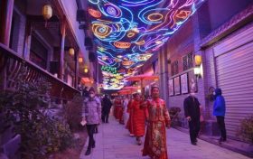 鎮(zhèn)巴：班城老街漢服秀，巴山深處年味濃縮略圖