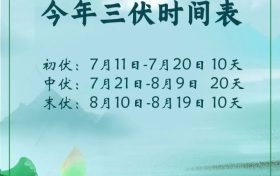 7月11日正式進入！長達40天！縮略圖