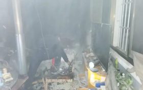 火災無情人有情，民警滅火暖人心縮略圖