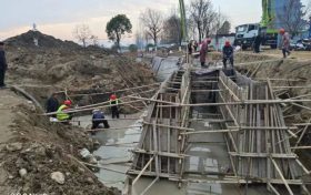 漢江漢中中心城區(qū)段翻板閘魚道開工建設(shè)縮略圖