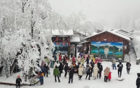 漢江源下雪了！雪景美到震撼，不能錯(cuò)過喲！縮略圖