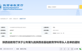 省級(jí)學(xué)科帶頭人名單公布！漢中這些老師入選→縮略圖